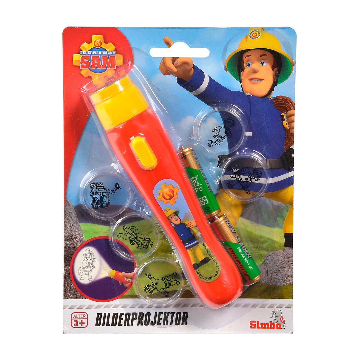 Simba bombero sam proyector de luz