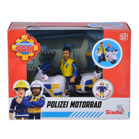 Simba bombero sam policía motocicleta