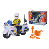 Simba bombero sam policía motocicleta