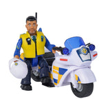 Simba bombero sam policía motocicleta
