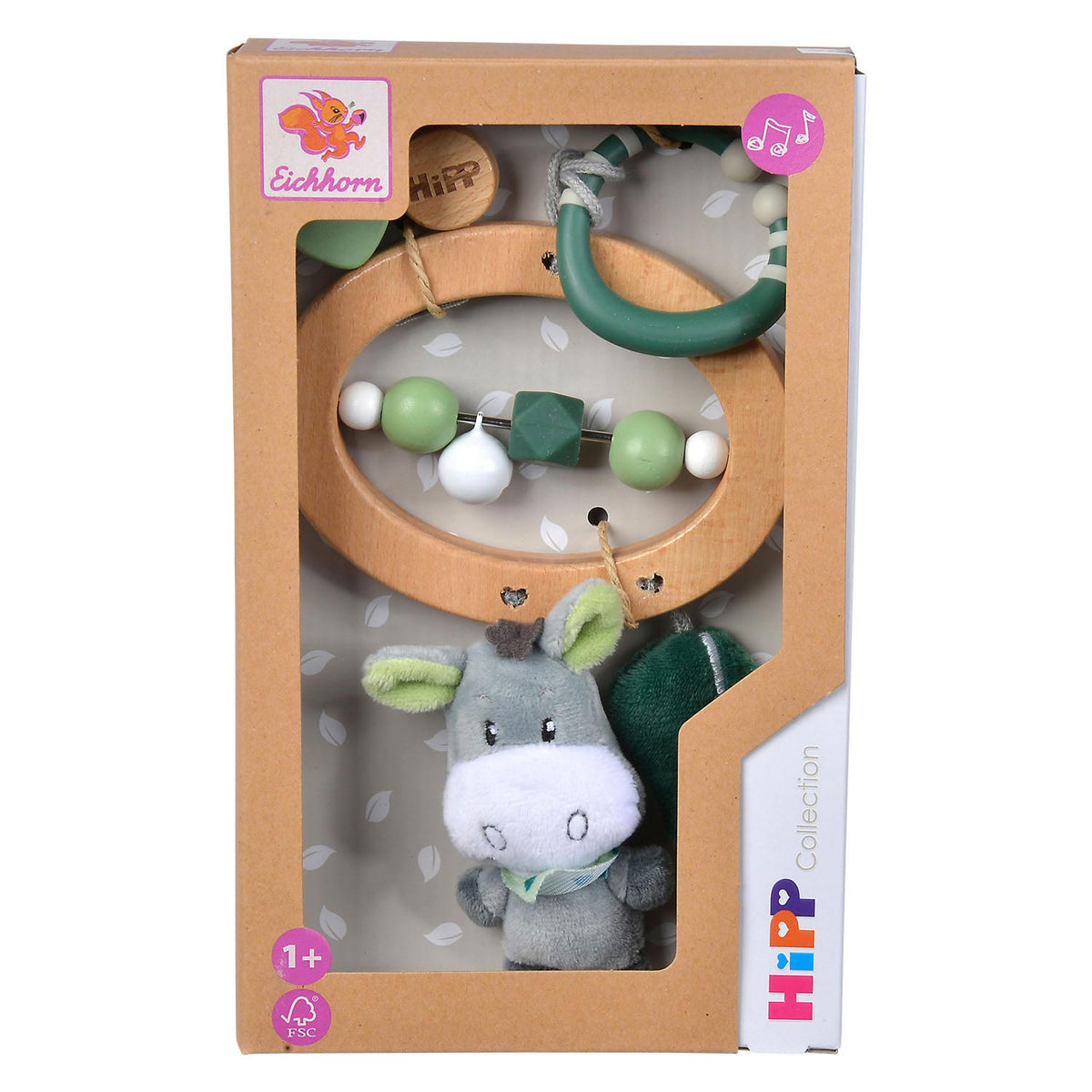 Cochecito de juguete de madera Eichhorn baby hipp