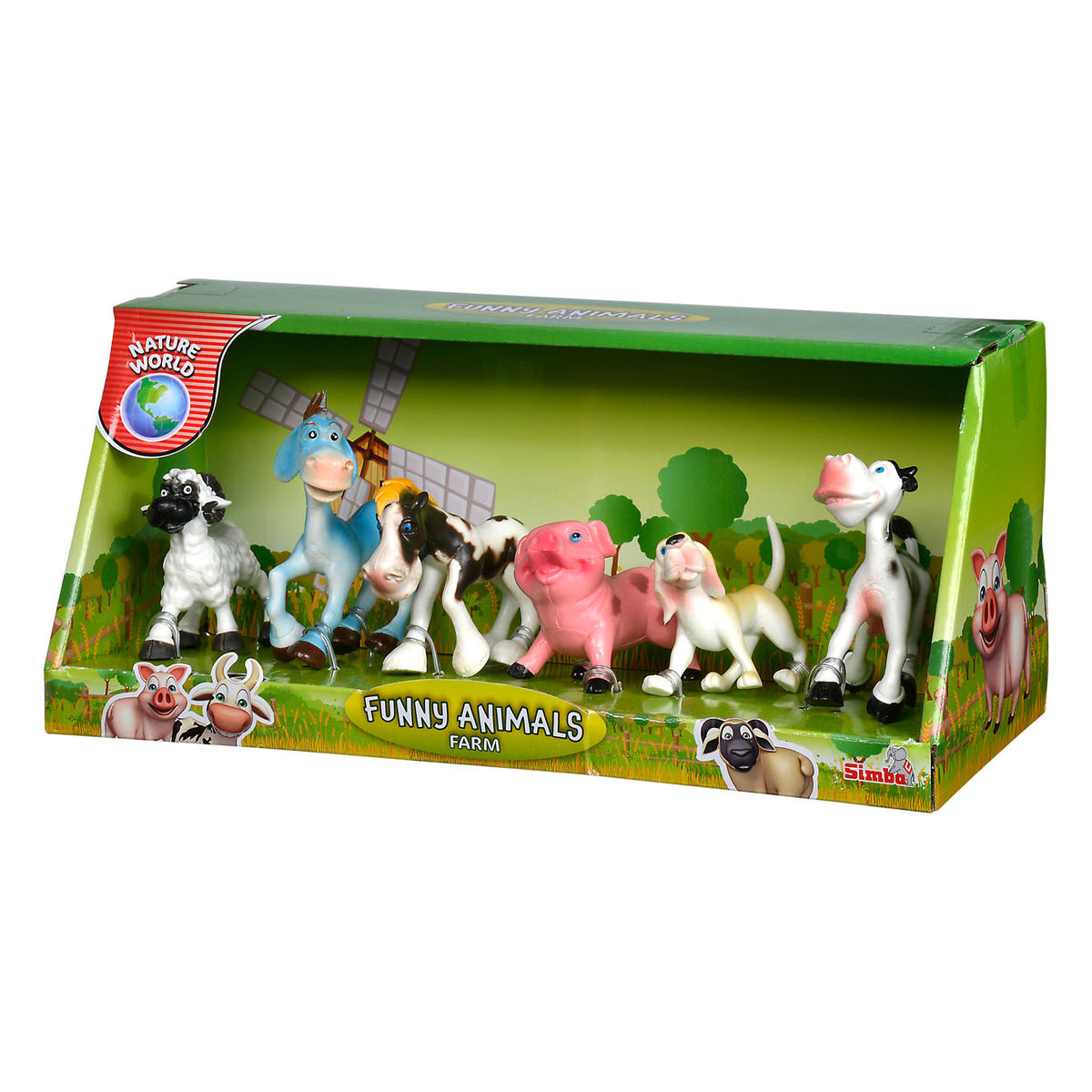 Simba Funny Animals - Farm, 6dlg.