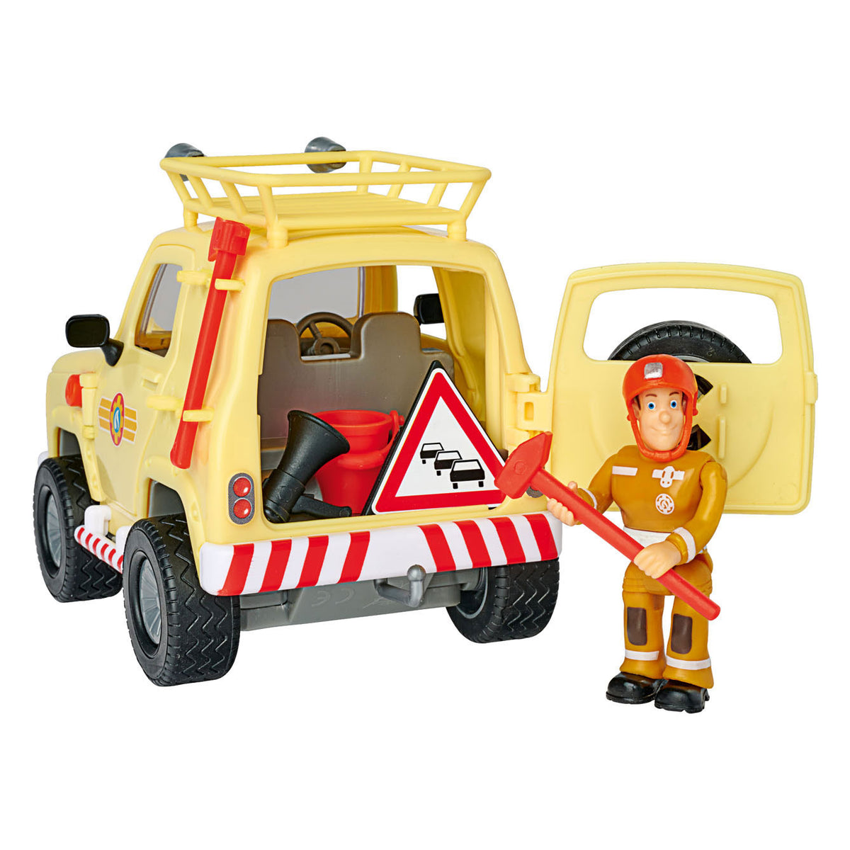 Simba Fireman Sam Mountain 4x4 Jeep con figura