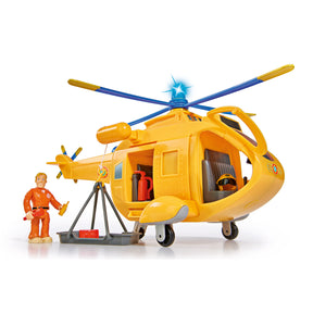 Figura mef bombero simba sam wallaby 2 helicóptero