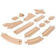 Juego de vías de tren de Eichhorn, juego grande de 44 piezas.
