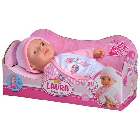 Simba - laura - muñeca - baby talk - 30cm