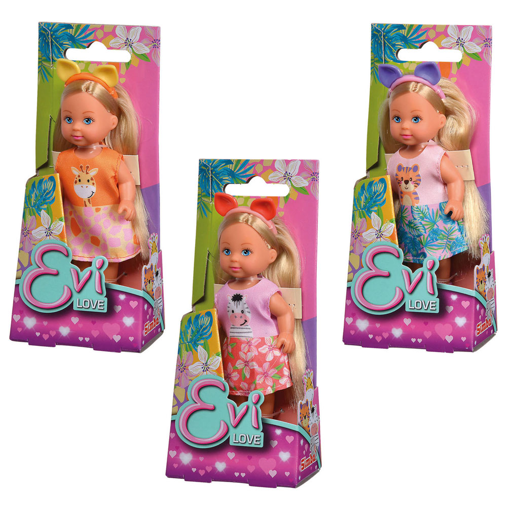 Evi love mini muñeca vestido animal