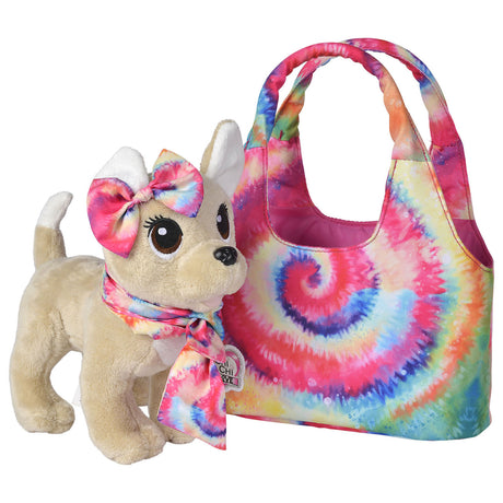 Peluche Simba chi chi love cachorro en bolso estilo batik