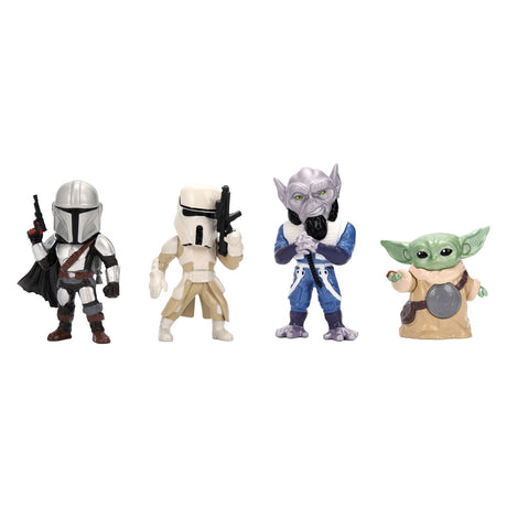 Jada toys minifiguras jada star wars 6,5 cm - 4 uds.