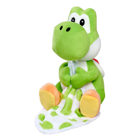 Peluche Simba my mario yoshi con manta - 23cm