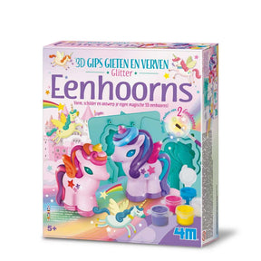 Presa 4m fundición y pintura unicornio 3d
