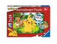 Puzzle Ravensburger - pikachu y sus amigos, 2x24pzs.