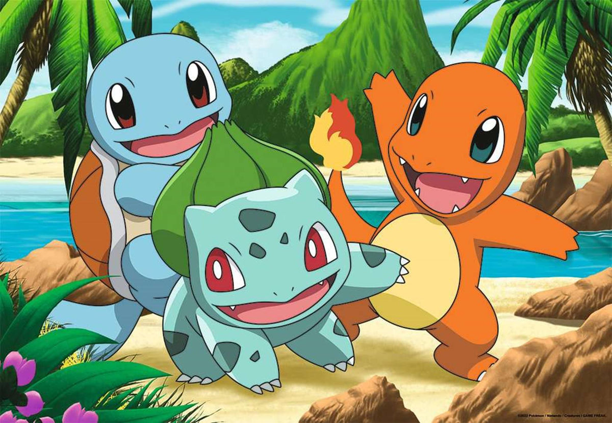Puzzle Ravensburger - pikachu y sus amigos, 2x24pzs.