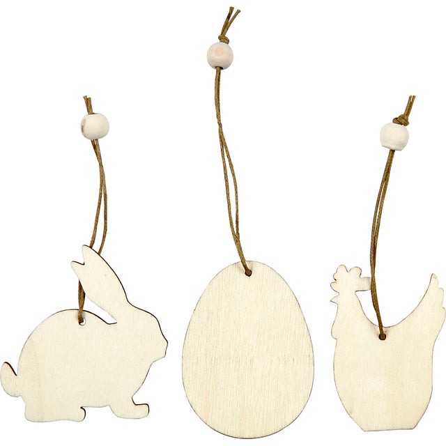 Empresa creativa http: www.cchobby.nl decoraciones-de-madera-huevo-de-pollo-de-conejo-tamaño-6-cm-espesor-3-mm-9-piezas-1-caja