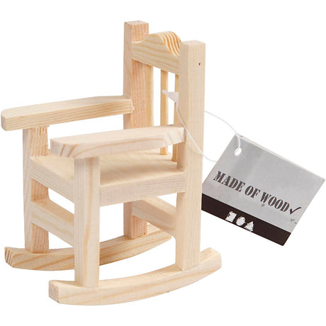 Creativ Company Wooden Mini Rocking