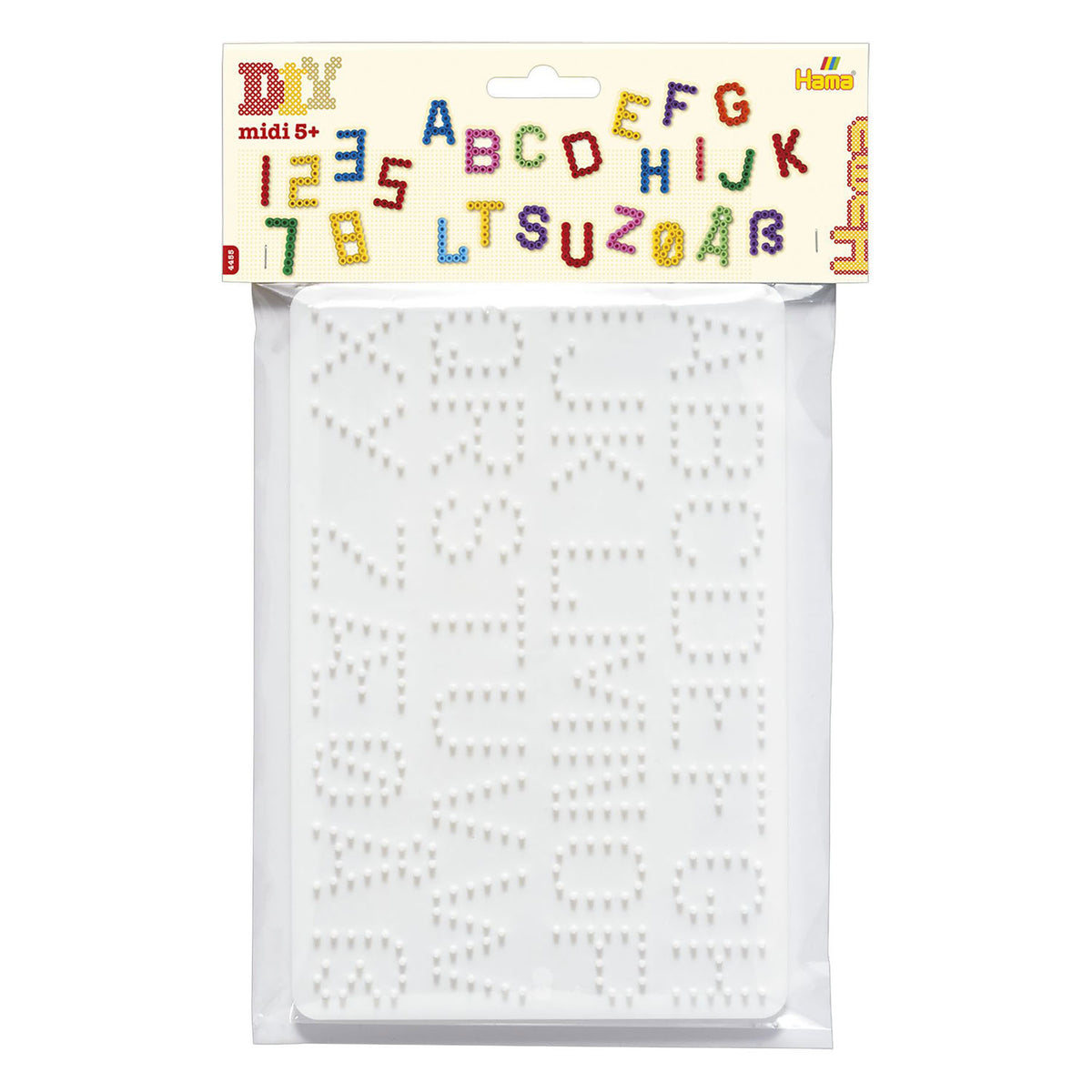 Placas base Hama - números y letras