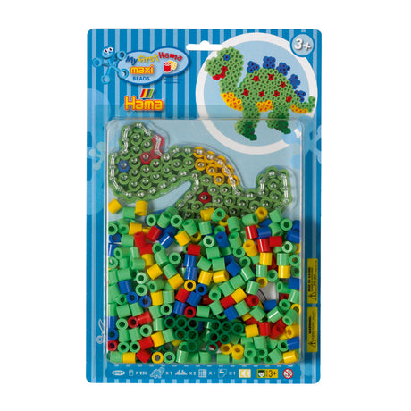Hama Ironing Bead Set Maxi - Dino, 250º.