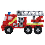 Juego de cuentas para planchar Hama 'bomberos' - 2000 cuentas multicolores