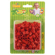 Hama maxi cuentas termoadhesivas rojas, 250 uds.