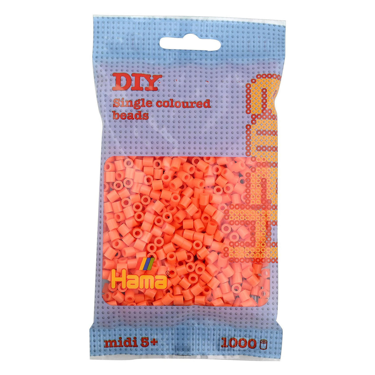 Cuentas para planchar Hama midi - albaricoque (79), 1000 uds.