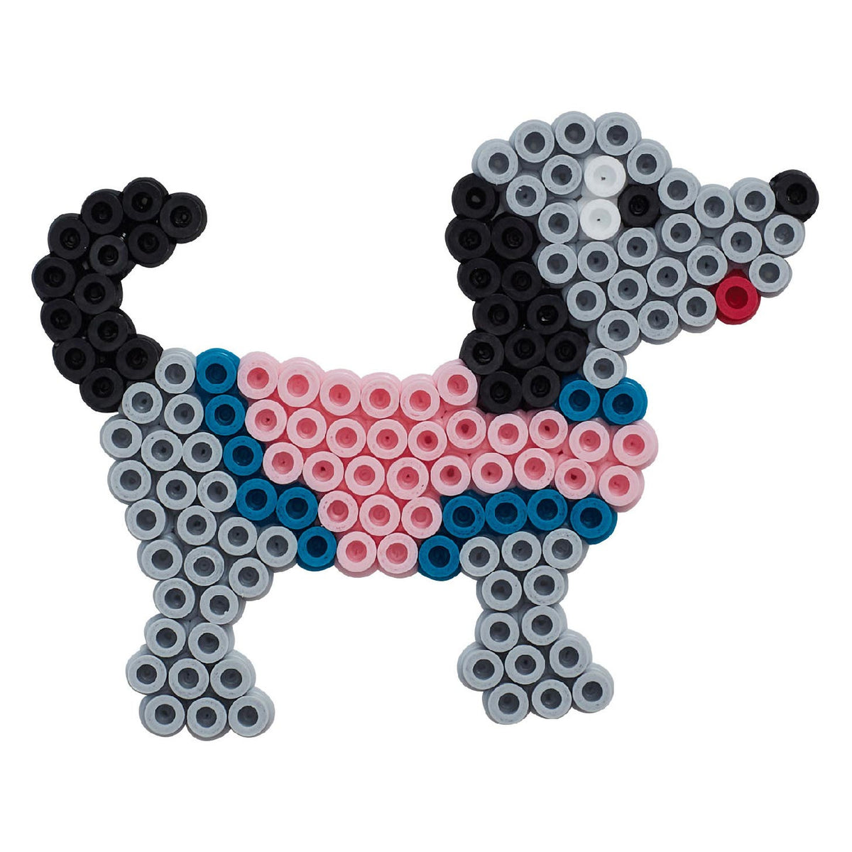 Juego de cuentas de planchado Hama para perros, 1100 piezas, juego de juguetes creativo.