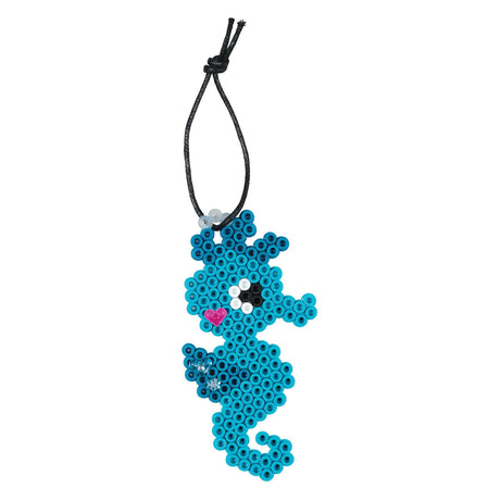 Juego de cuentas para planchar hama midi sans marque sin marca, fabricación de joyas, color morado, 2400 piezas.