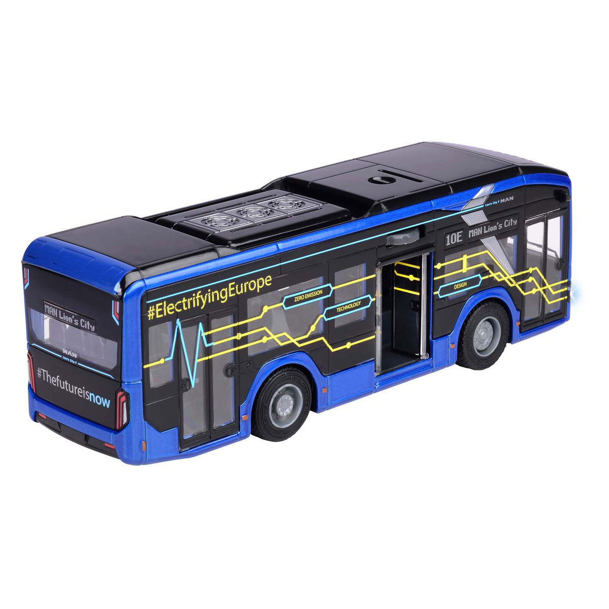 Majorette hombre ciudad del león décimo autobús