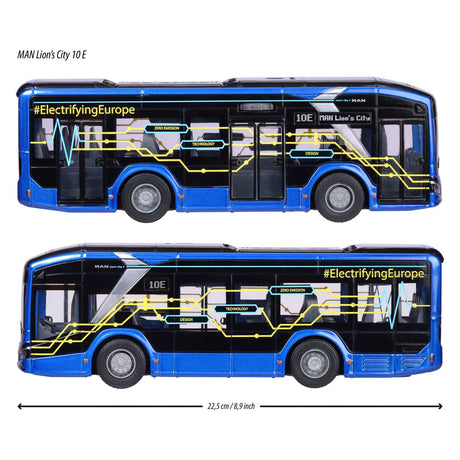 Majorette hombre ciudad del león décimo autobús