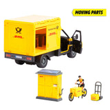 Conjunto de vehículos de paquetería Dickie DHL