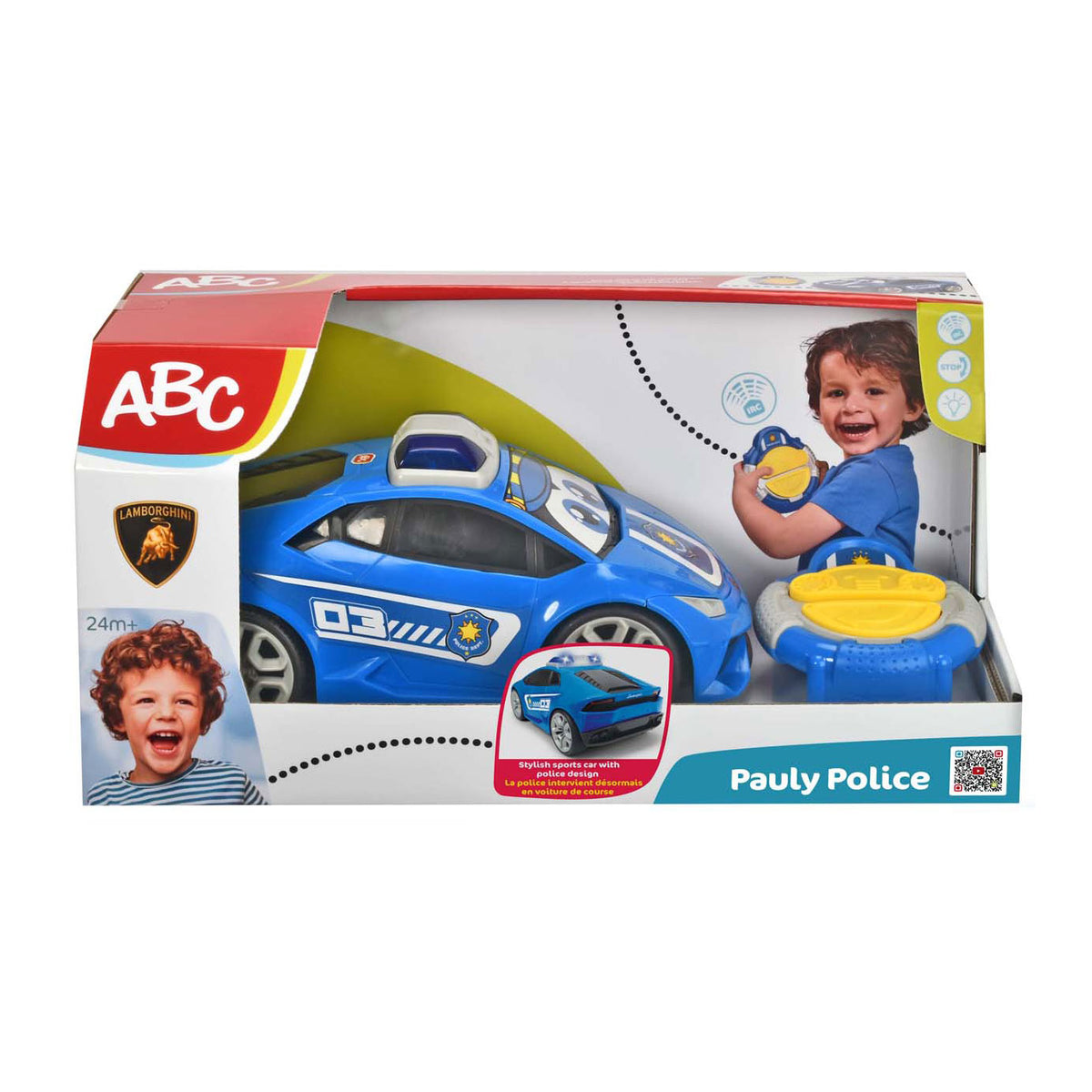 Dickie juguetes ABC IRC Pauly policía 27 cm - coche controlable