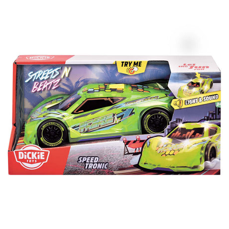Dickie speed tronic coche de carreras verde