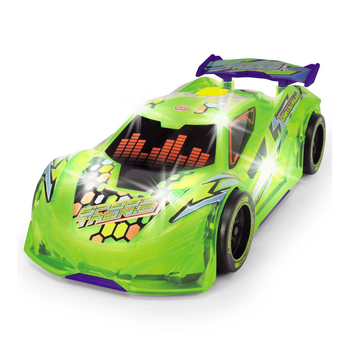 Dickie speed tronic coche de carreras verde