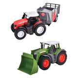 Juego de tractores agrícolas Dickie, 2 piezas.