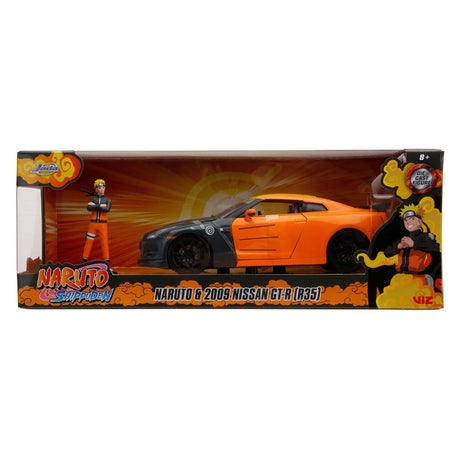 Jada juguetes jada naruto 2009 nissan gt-r 1:24