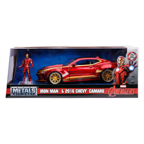 Jada juguetes - marvel ironman 2016 chevy camaro ss 1:24 - 9399724314r00