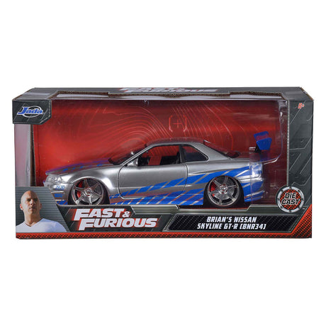Jada juguetes - rapido y furioso 2002 nissan skyline 1:24 - 9397158314r00
