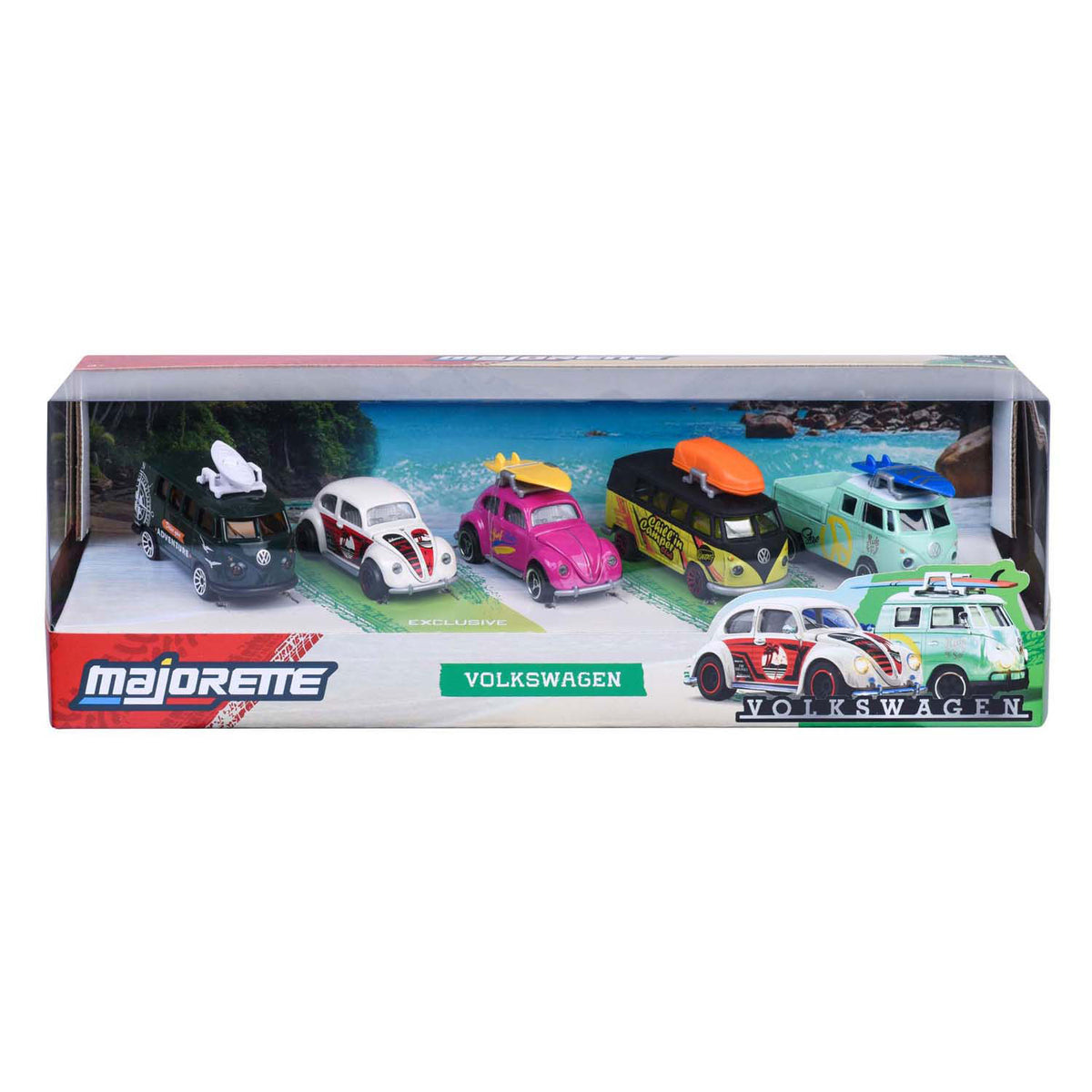 Majorette Volkswagen, 5 uds.