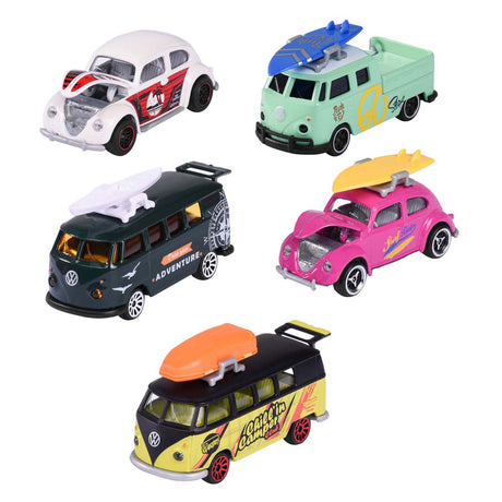 Majorette Volkswagen, 5 uds.