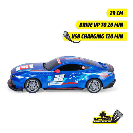 Dickie simba juguetes - rc ford mustang personalizado, pruébame, rtr - 201105014