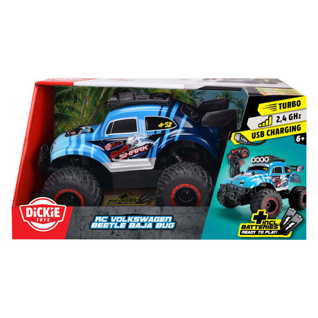Dickie juguetes - rc volkswagen beetle baja bug - buggy - a partir de 6 años