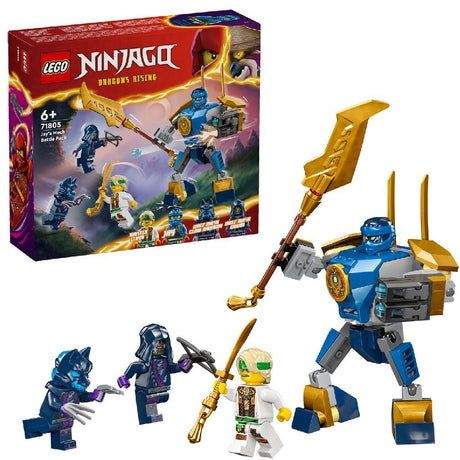 Lego ninjago 71805 paquete de batalla mecánico jays