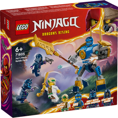 Lego ninjago 71805 paquete de batalla mecánico jays