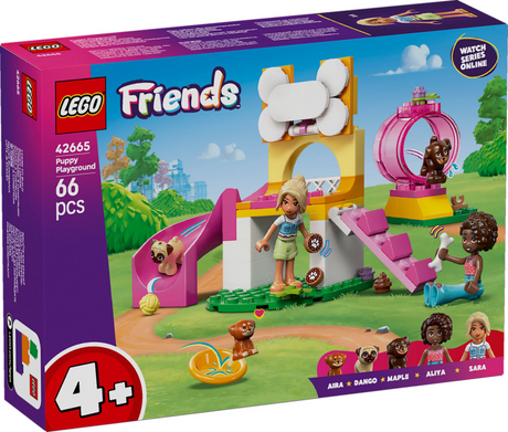 Kit de construcción de juego de rol de parque infantil para perros Lego Friends - 42665