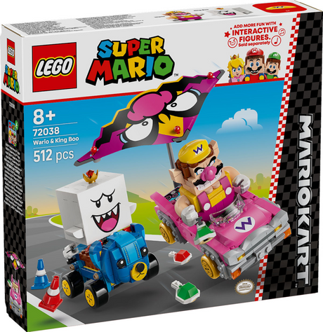 Lego ® Super Mario™: Mario Kart™ – Wario y el Rey Boo - 72038