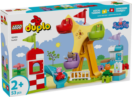 Lego ® duplo® feria de peppa pig - juguetes para niños pequeños - 10453