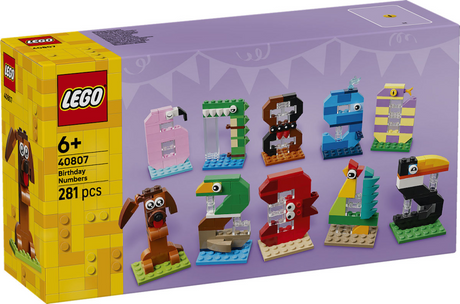 Lego classic 40807 - figuras de cumpleaños