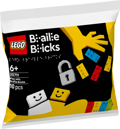 Ladrillos lego braille - jugando con ladrillos braille - 30711