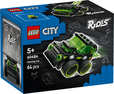 Paseos en Lego City: coche de carreras para juegos - 60484