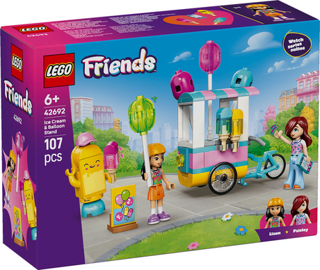 Lego friends 42692 puesto de helados y globos