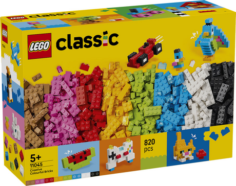 Lego, ladrillos creativos coloridos clásicos, juguetes creativos para manualidades para niños 11045